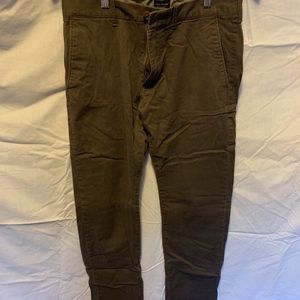 Men’s grey slim fit flex chino pants size W30 L30